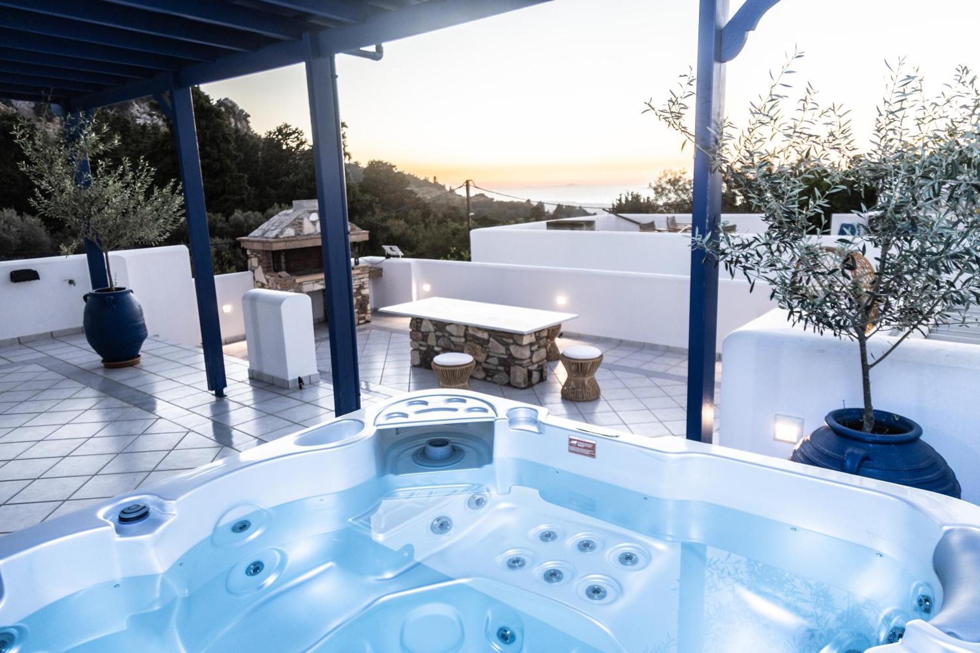 Giannis & Maria Sunset House Villa Lagoudi Zia Exterior foto