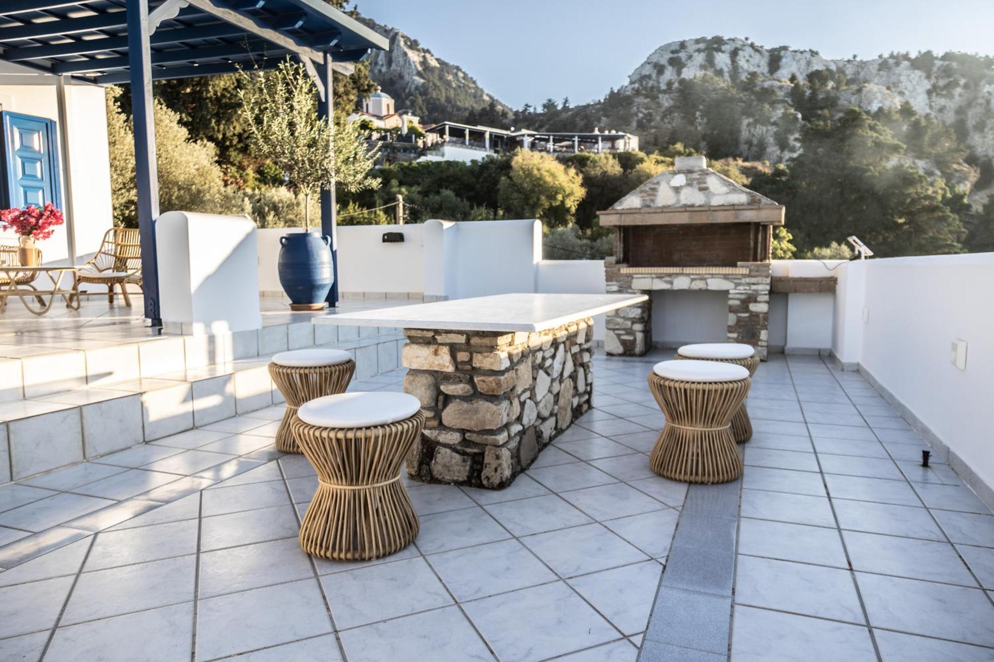 Giannis & Maria Sunset House Villa Lagoudi Zia Exterior foto